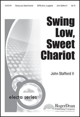 Swing Low, Sweet Chariot SATB choral sheet music cover